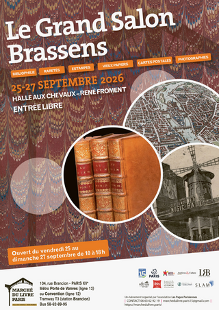 GRAND SALON DE BRASSENS - QUELQUES-UNES DE NOS NOUVEAUTÉS