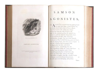 MILTON – Paradise Lost / Paradise Regain'd - BASKERVILLE 1758 - Maroquin