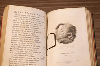 MILTON – Paradise Lost / Paradise Regain'd - BASKERVILLE 1758 - Maroquin