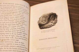 MILTON – Paradise Lost / Paradise Regain'd - BASKERVILLE 1758 - Maroquin