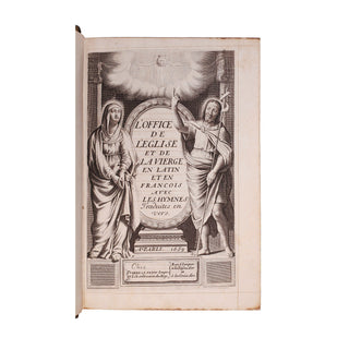 L’office de l’église en latin & en françois.