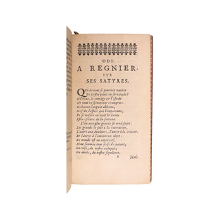 Regnier (Mathurin) – Les Satyres et autres œuvres du sieur Regnier.