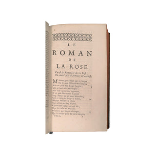 De Lorris (Guillaume) – Le Roman de la Rose