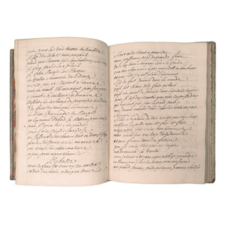 [Manuscrit] Recueil de poèmes. Vers 1700.