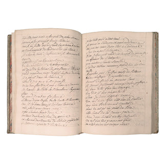 [Manuscrit] Recueil de poèmes. Vers 1700.