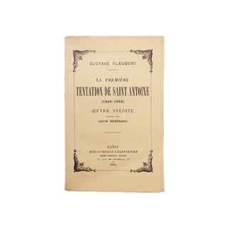 Flaubert (Gustave) – La première tentation de Saint Antoine