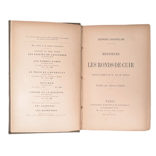 Courteline (Georges) – Messieurs les Ronds-de-cuir