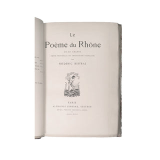 Mistral (Frédéric) – Le poème de Rhône en XII chants