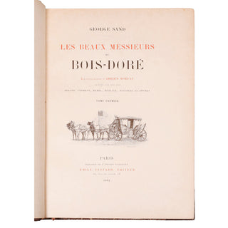 Sand (Georges) – Les beaux messieurs de Bois-Doré