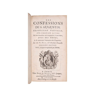 Saint Augustin - Les confessions de Saint Augustin.