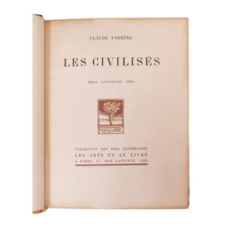 Farrère (Claude) – Les civilisés