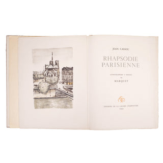 Cassou (Jean) - Rhapsodie Parisienne