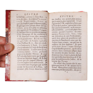 Renneville (Constantin de) - L’inquisition françoise ou l’histoire de la Bastille