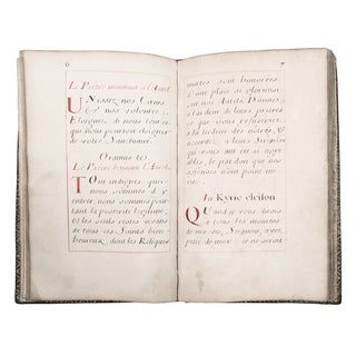 [Manuscrit] Prières durant la Sainte Messe.