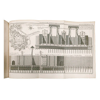 Bélidor (Bernard Forest de) - Architecture Hydraulique, ou l’Art de conduire d’élever et de ménager les eaux pour les différens besoins de la vie.