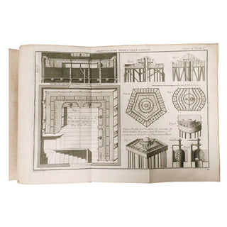 Bélidor (Bernard Forest de) - Architecture Hydraulique, ou l’Art de conduire d’élever et de ménager les eaux pour les différens besoins de la vie.