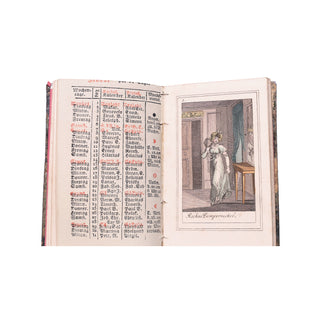 [RELIURE VIENNOISE AU VERNIS] - Mode almanach für damen. 1810.