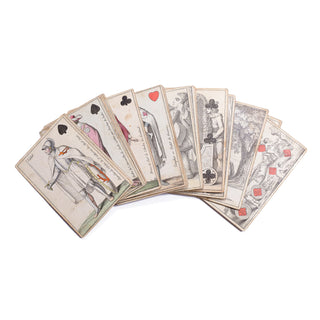 JENNISON-WALWORTH – Jeu de carte transformé dit des ordres de chevalerie. 1811.