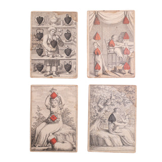 JENNISON-WALWORTH – Jeu de carte transformé dit des ordres de chevalerie. 1811.