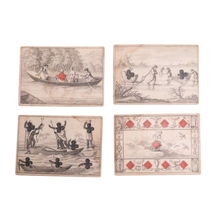 JENNISON-WALWORTH – Jeu de carte transformé dit des ordres de chevalerie. 1811.