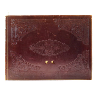 [ALBUM ROMANTIQUE] - Aquarelles de fleurs. c. 1835.