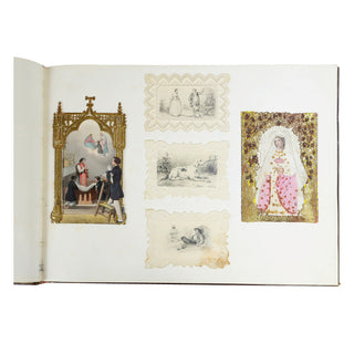 [ALBUM ROMANTIQUE] - Aquarelles de fleurs. c. 1835.
