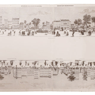 RENARD (Edouard) – Boulevards de Paris. 1846.