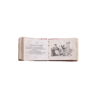 [Livre miniature] Le petit La Fontaine (1820)