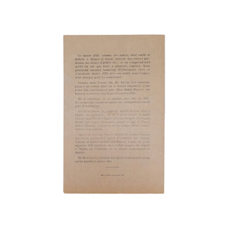[PROSPECTUS] - Biographie de l’acrobate sans jambes Eli Bowen (c. 1890)