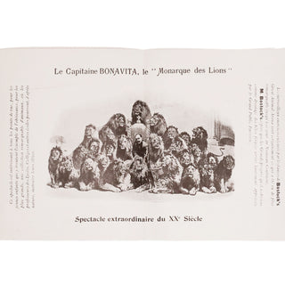 [DÉPLIANT] - Bostock’s – Great Animal Arena. c. 1903.