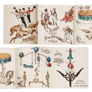 [DÉPLIANT PUBLICITAIRE] - Cirque Rancy. c. 1906