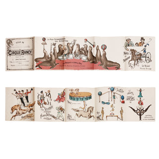 [DÉPLIANT PUBLICITAIRE] - Cirque Rancy. c. 1906