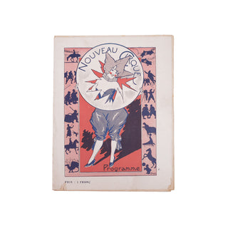 [BROCHURE] - Le nouveau cirque. Programme du 25 décembre au 31 décembre 1925.