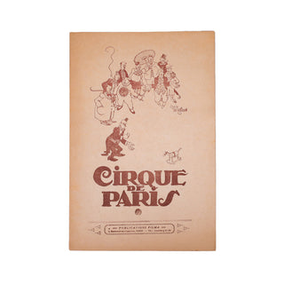 [BROCHURE] - Cirque de Paris. Programme du 18 au 24 février 1921.