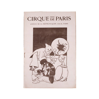 [BROCHURE] - Cirque de Paris. Programme du 8 au 14 octobre 1920