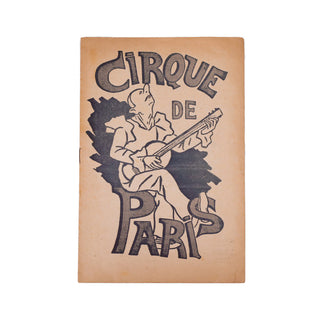 [BROCHURE] - Cirque de Paris. Programme 31 décembre au 16 janvier 1921.