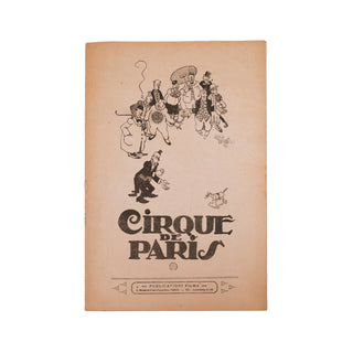 [BROCHURE] - Cirque de Paris. Programme du 11 au 17 février 1921.