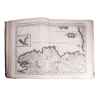 Recueil de 3 atlas XVIIIe.