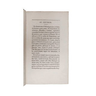 Musset (Victor Donatien de) – Correspondance historique et littéraire.