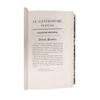 [De l’imprimerie de Balzac] - Le gastronome français ou l’art de bien vivre. 1828