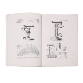 Arthur Chevalier - Catalogue explicatif et illustré des microscopes et des instruments pour la vision.