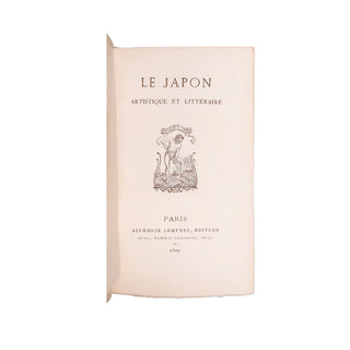 Le Japon artistique et littéraire.