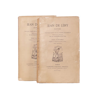 Léry (Jean de) – Histoire du voyage faict en la terre du Brésil.