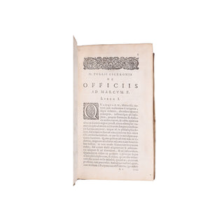 Ciceron - M.T. Ciceronis de officiis libri tres.
