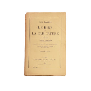 Gaultier (Paul) – Le rire et la caricature.