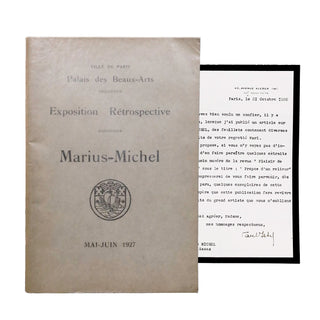 Paul Istel & Louis Barthou – Marius Michel. Exposition Rétrospective.