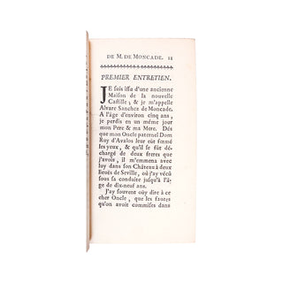 ARGONNE - L’Éducation, maximes et réflexions de Monsieur de Moncade. 1691.