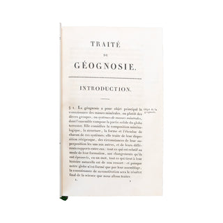 AUBUISSON DE VOISINS - Traité de Géognosie. 1819.