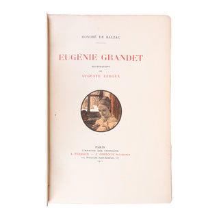 BALZAC (Honoré de) – LEROUX (Auguste) - Eugénie Grandet. 1911.