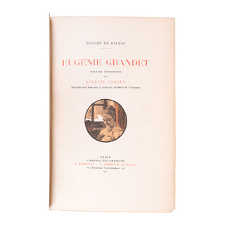 BALZAC (Honoré de) – LEROUX (Auguste) - Eugénie Grandet. 1911.